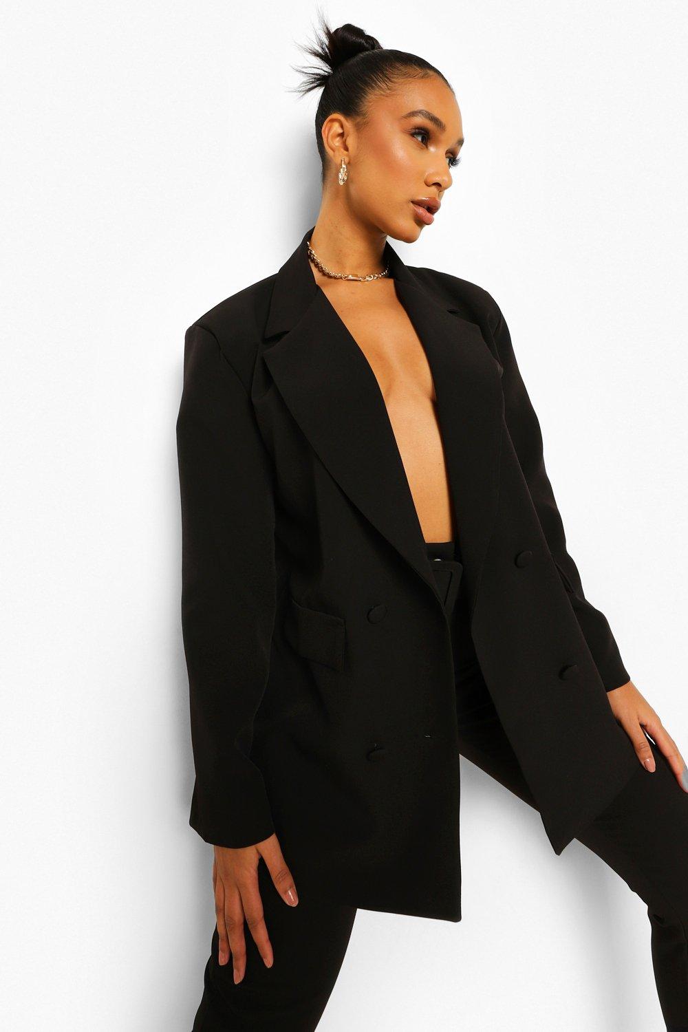 Oversized Double Breasted Blazer