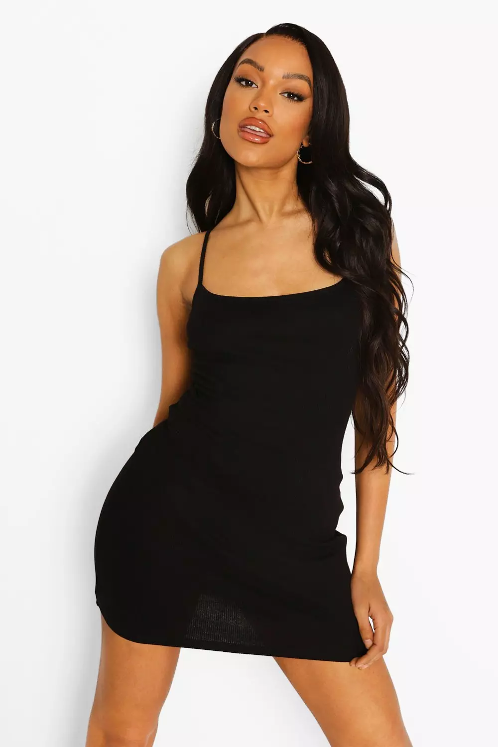 Boohoo black best sale mini dress