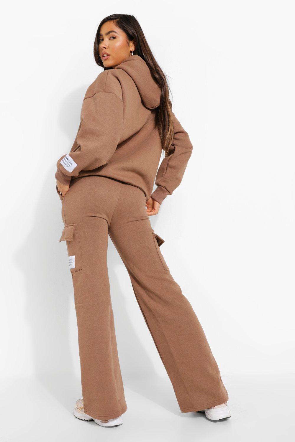 Womens wide best sale leg tracksuits