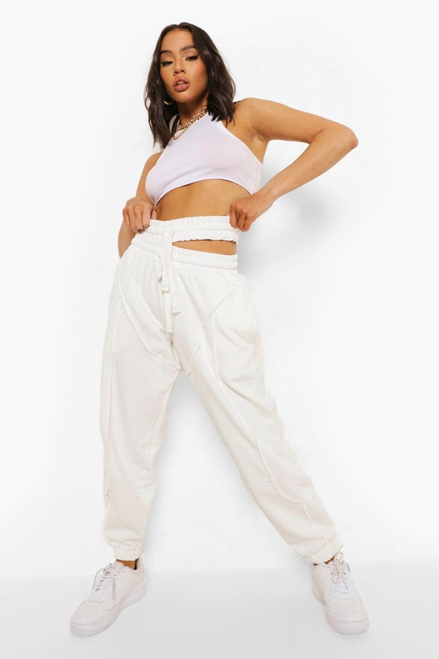 Stone Oversize joggers med cut-out image number 1