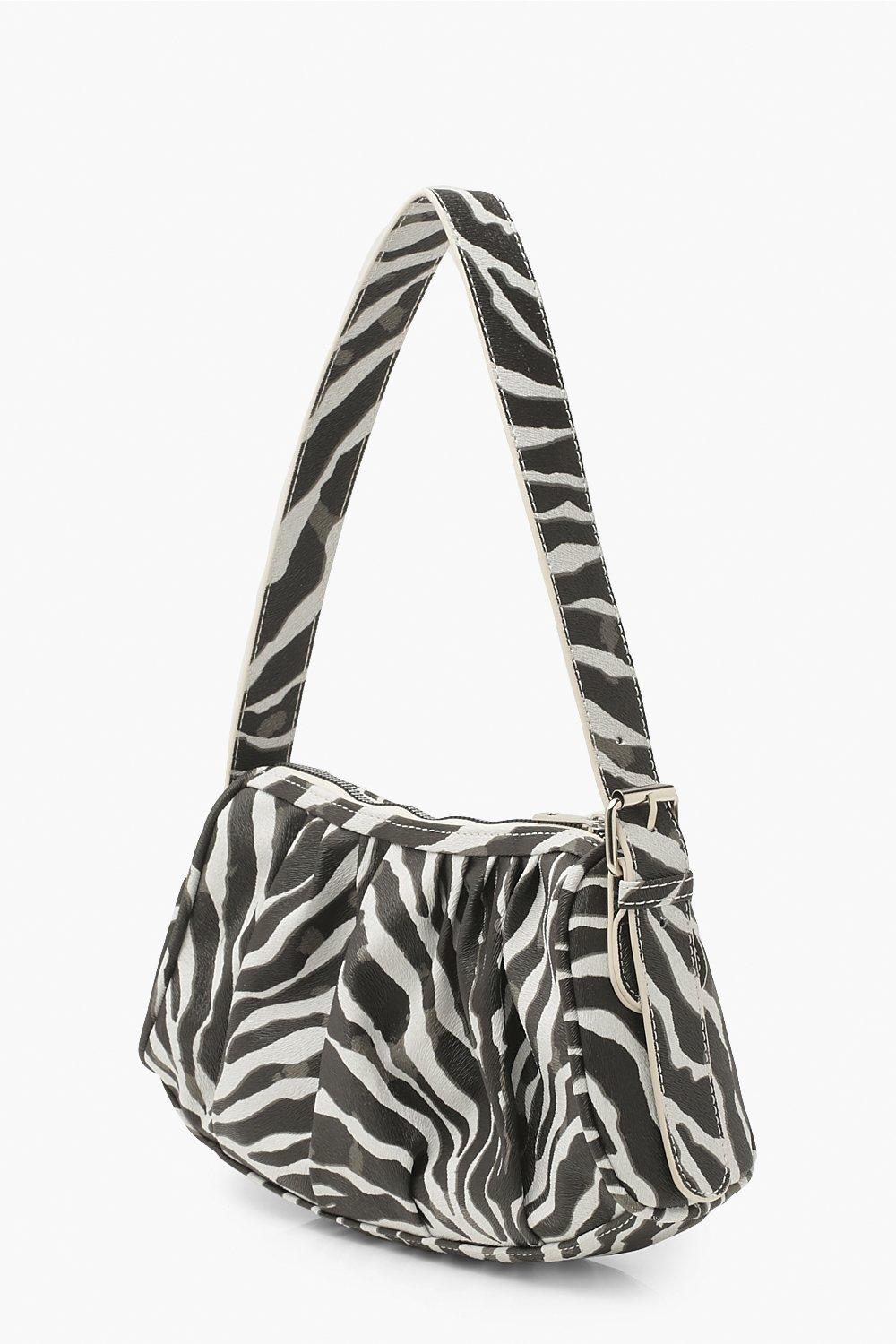 Boohoo leopard print discount bag