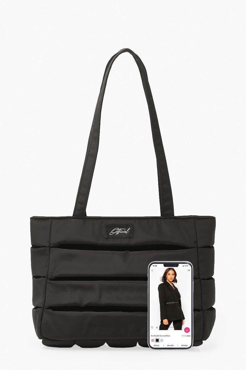 Boohoo store tote bag