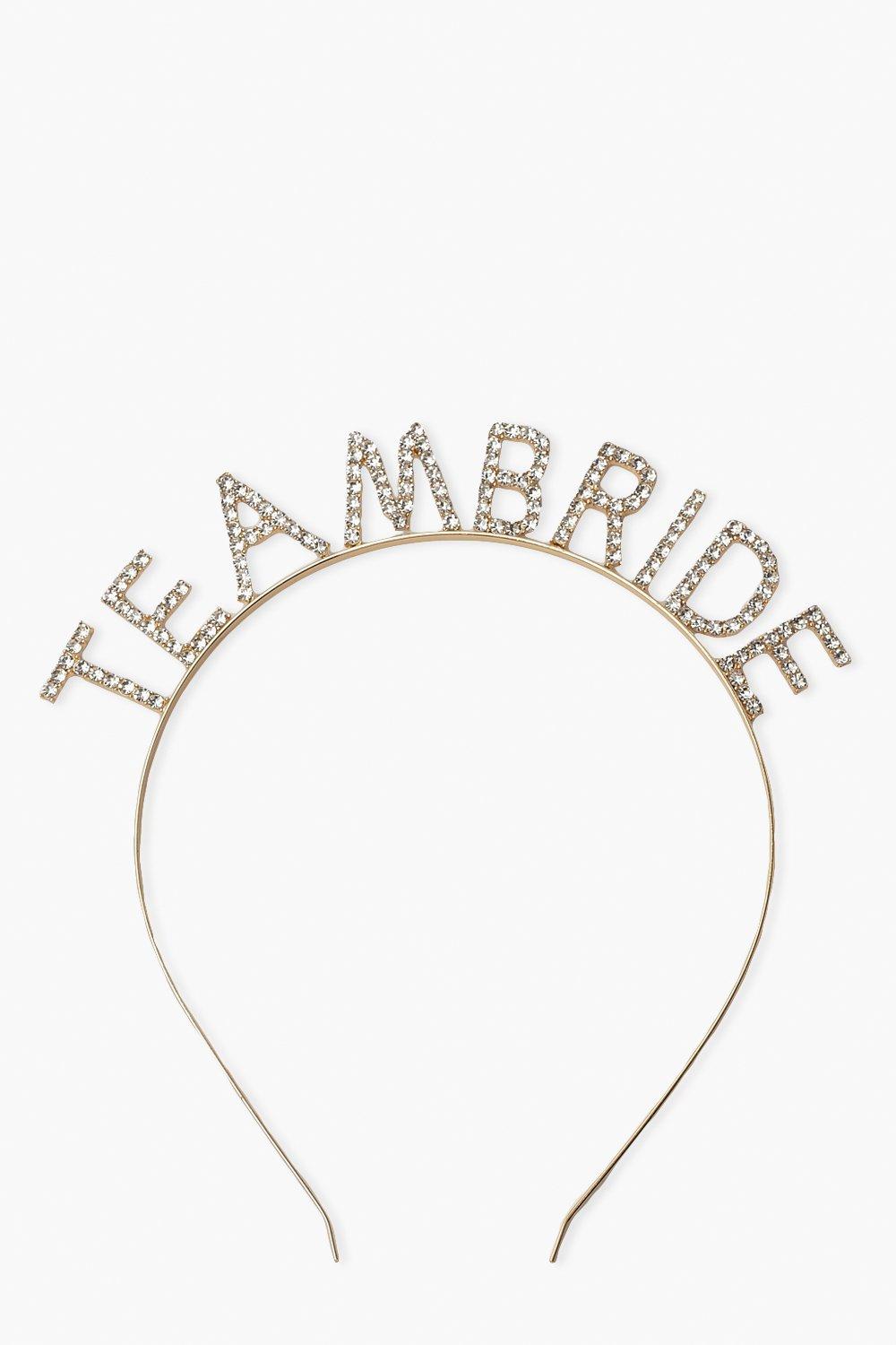 Team Bride Rhinestone Headband