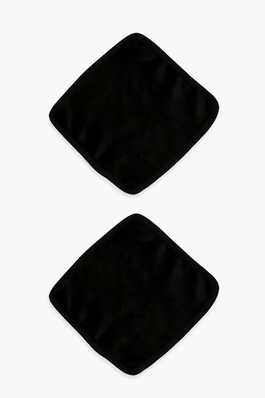 Salviette struccanti in microfibra - set di 2, Black image number 1