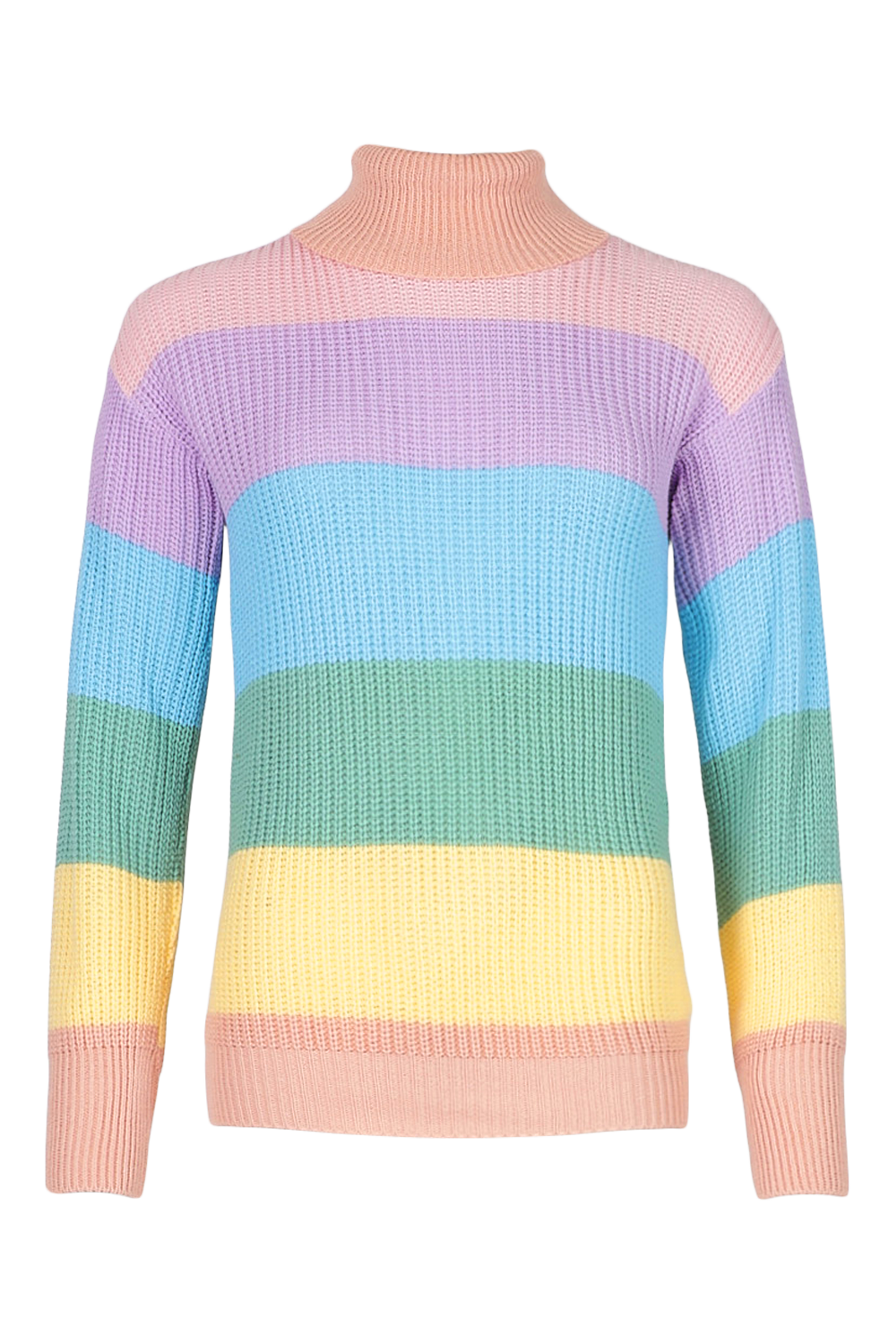 Regenboog trui pastel new arrivals