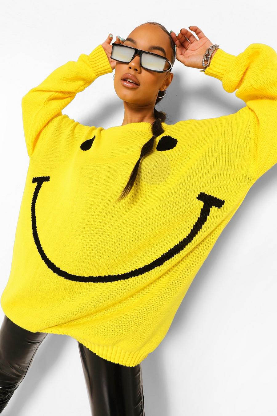 Yellow Face Jumper image number 1