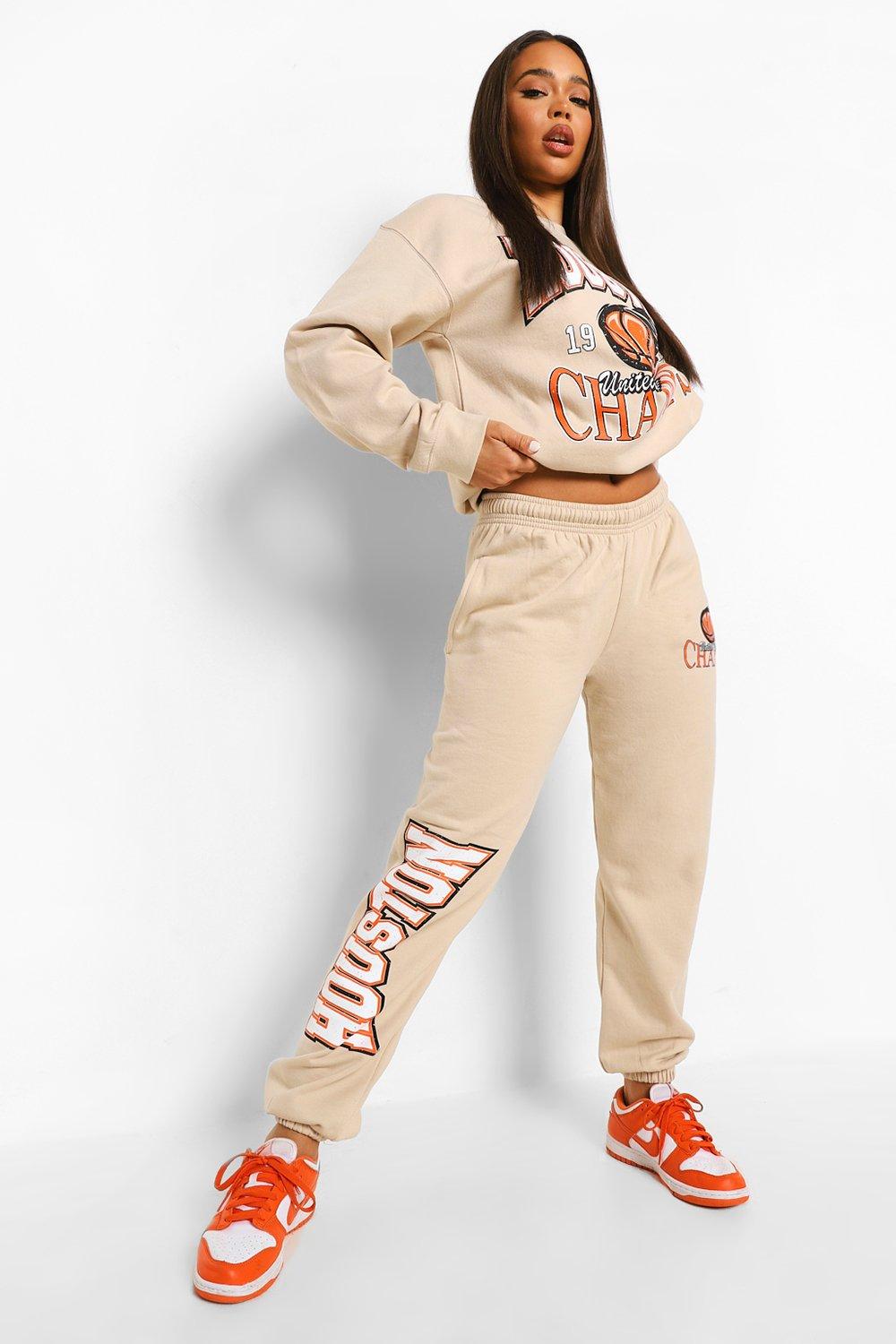 Basketball Print boohoo Tracksuit | Sweater