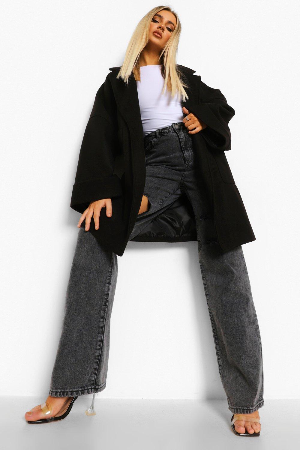 Wide sleeve winter coats sales