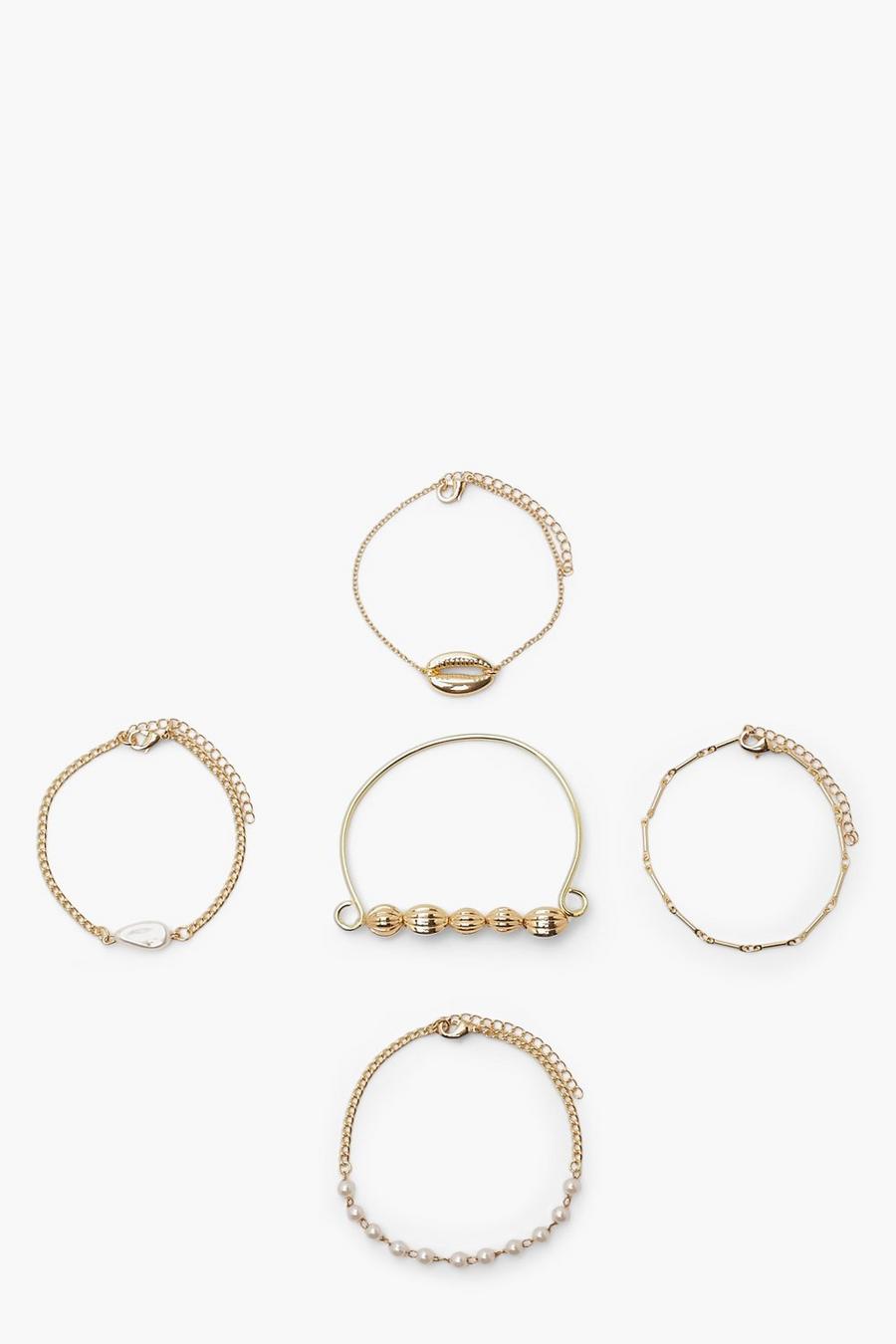 Lot de bracelets, Gold image number 1