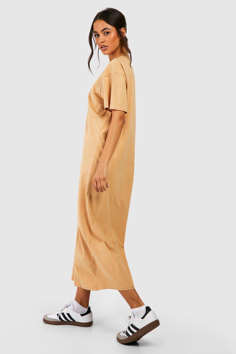 Loose fit t 2024 shirt maxi dress