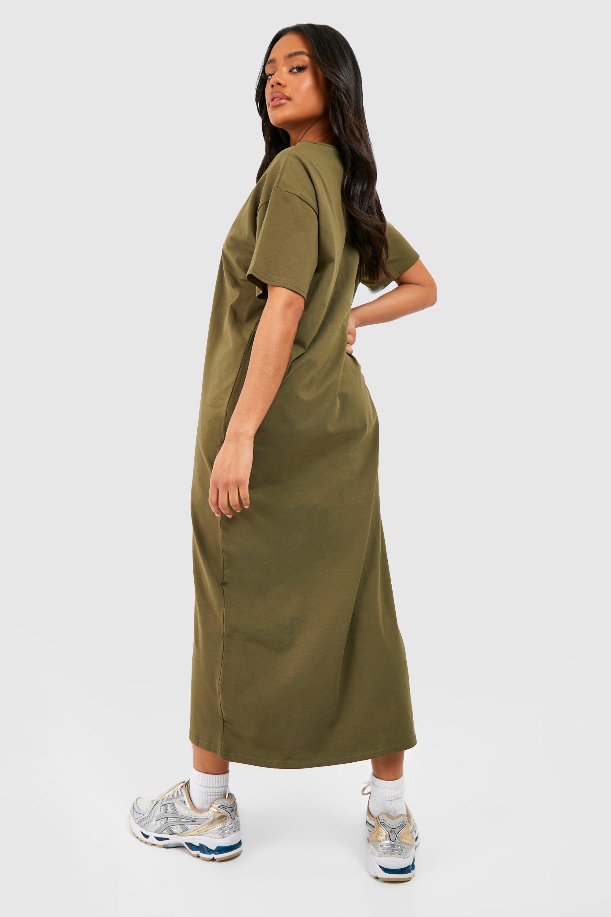 t shirt maxi dress uk