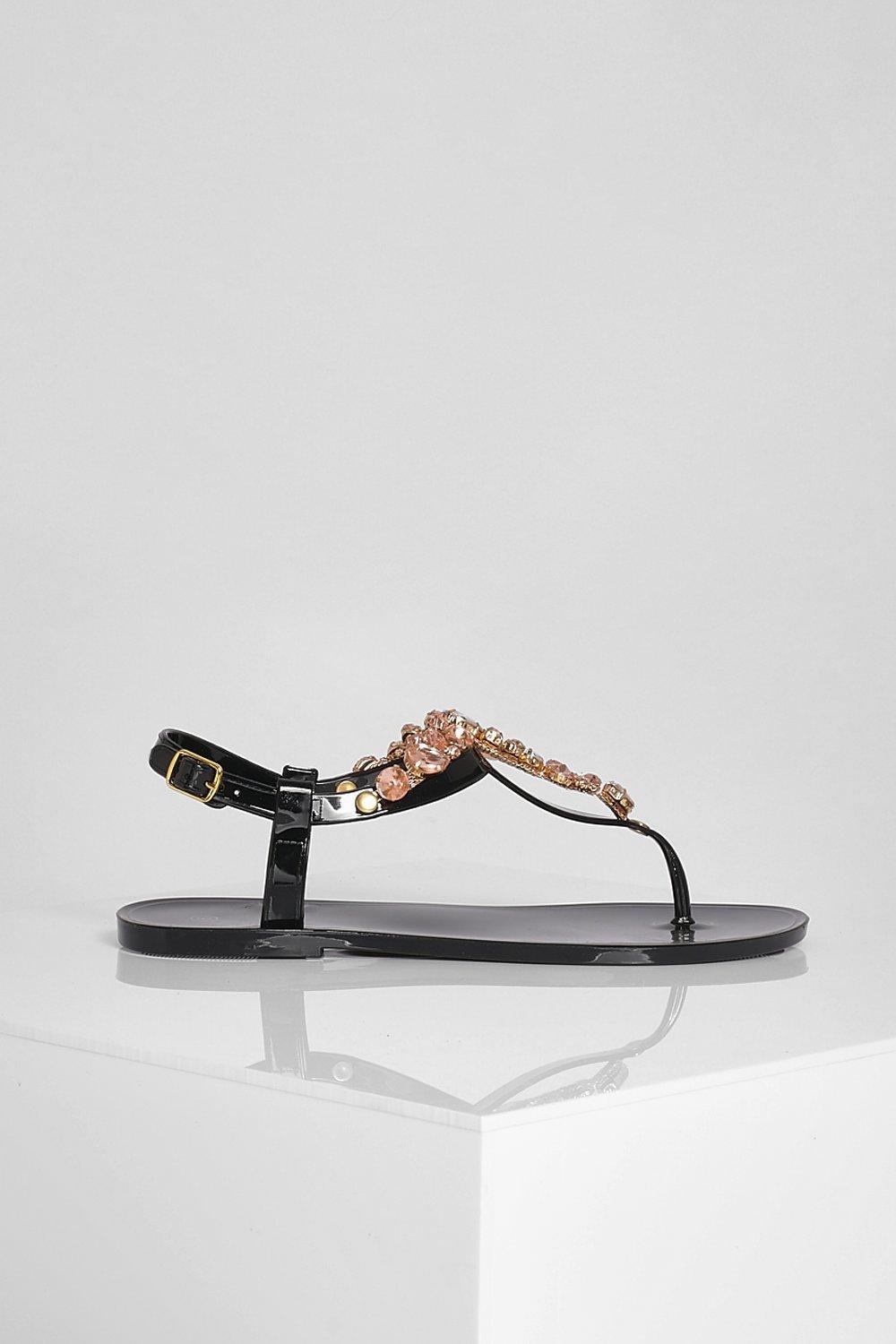 Diamante jelly 2024 sandals uk