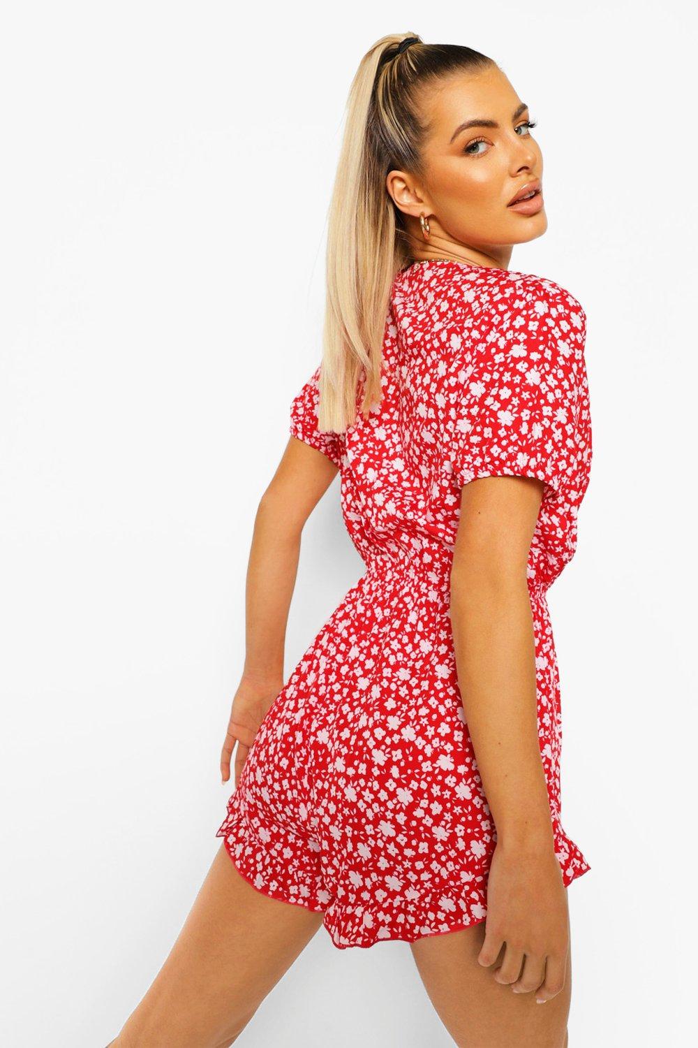 Short shop playsuit dress