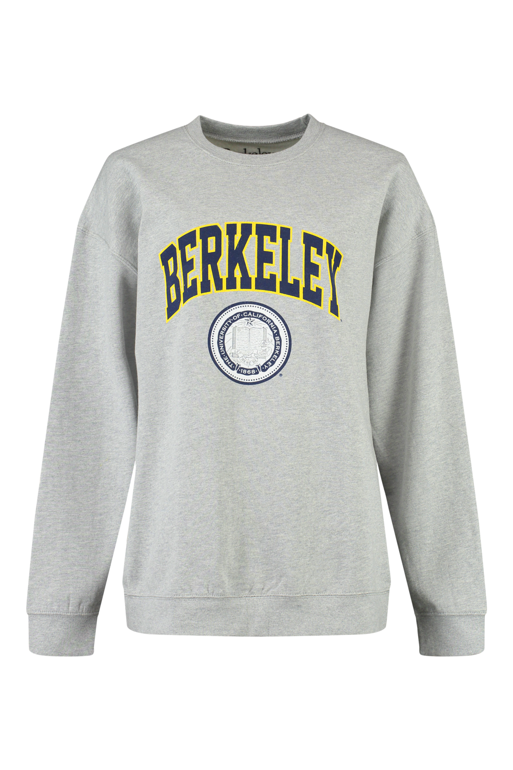 Berkeley License Print Oversized Sweatshirt boohoo