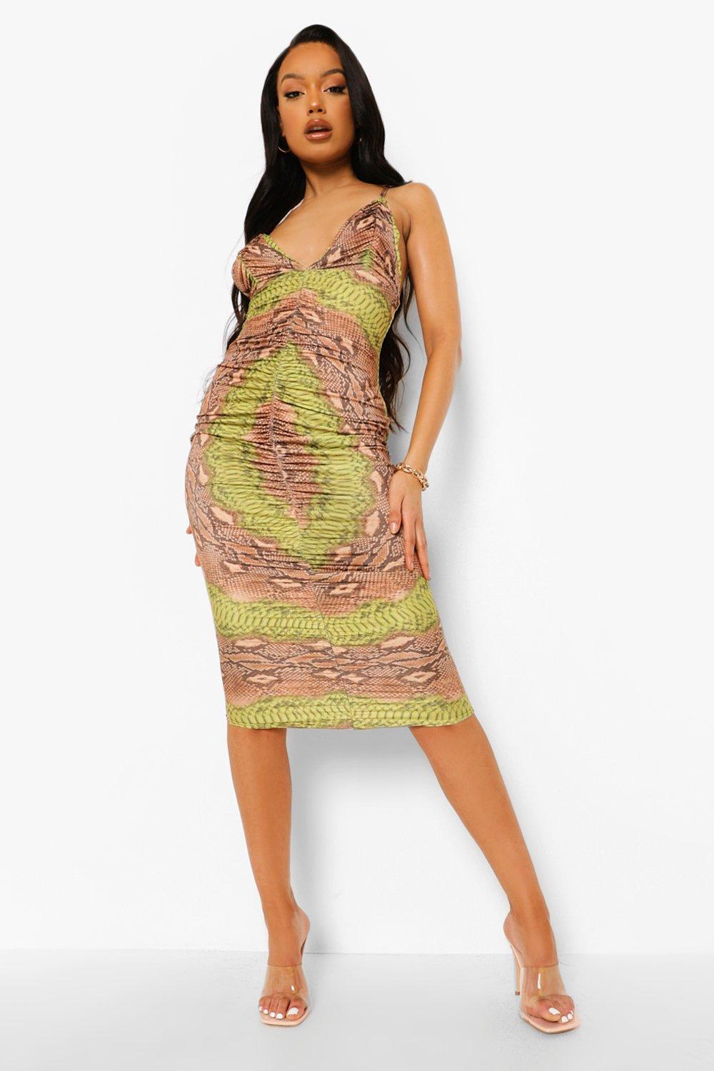 Snake print dress hot sale fashion nova