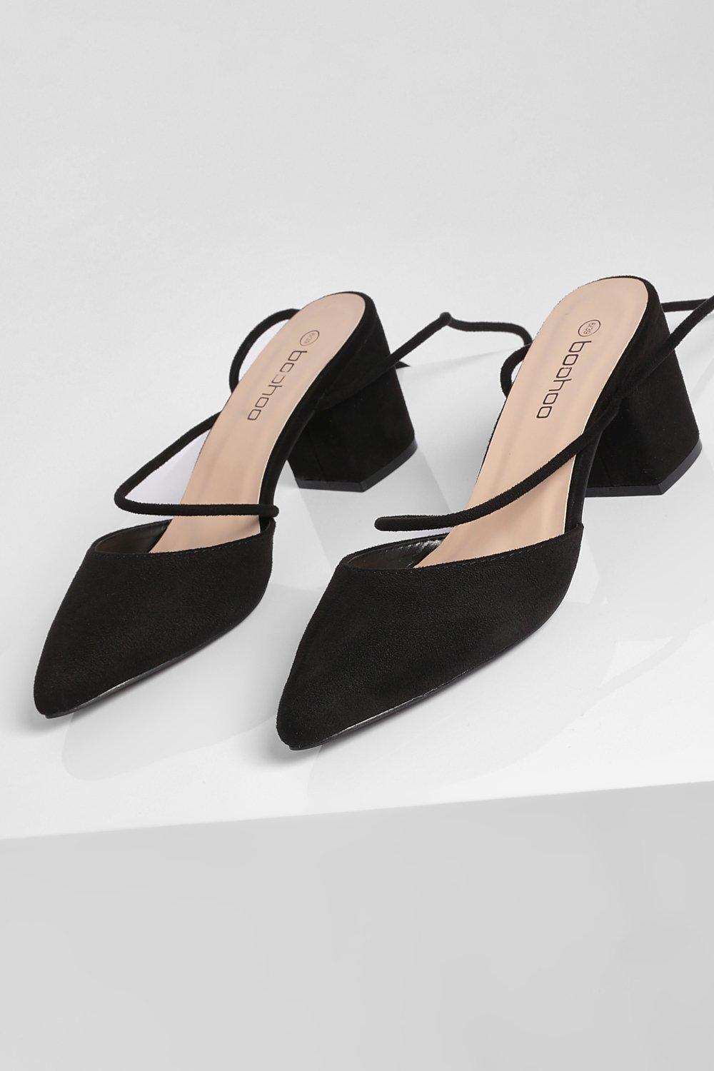 Boohoo hot sale black shoes