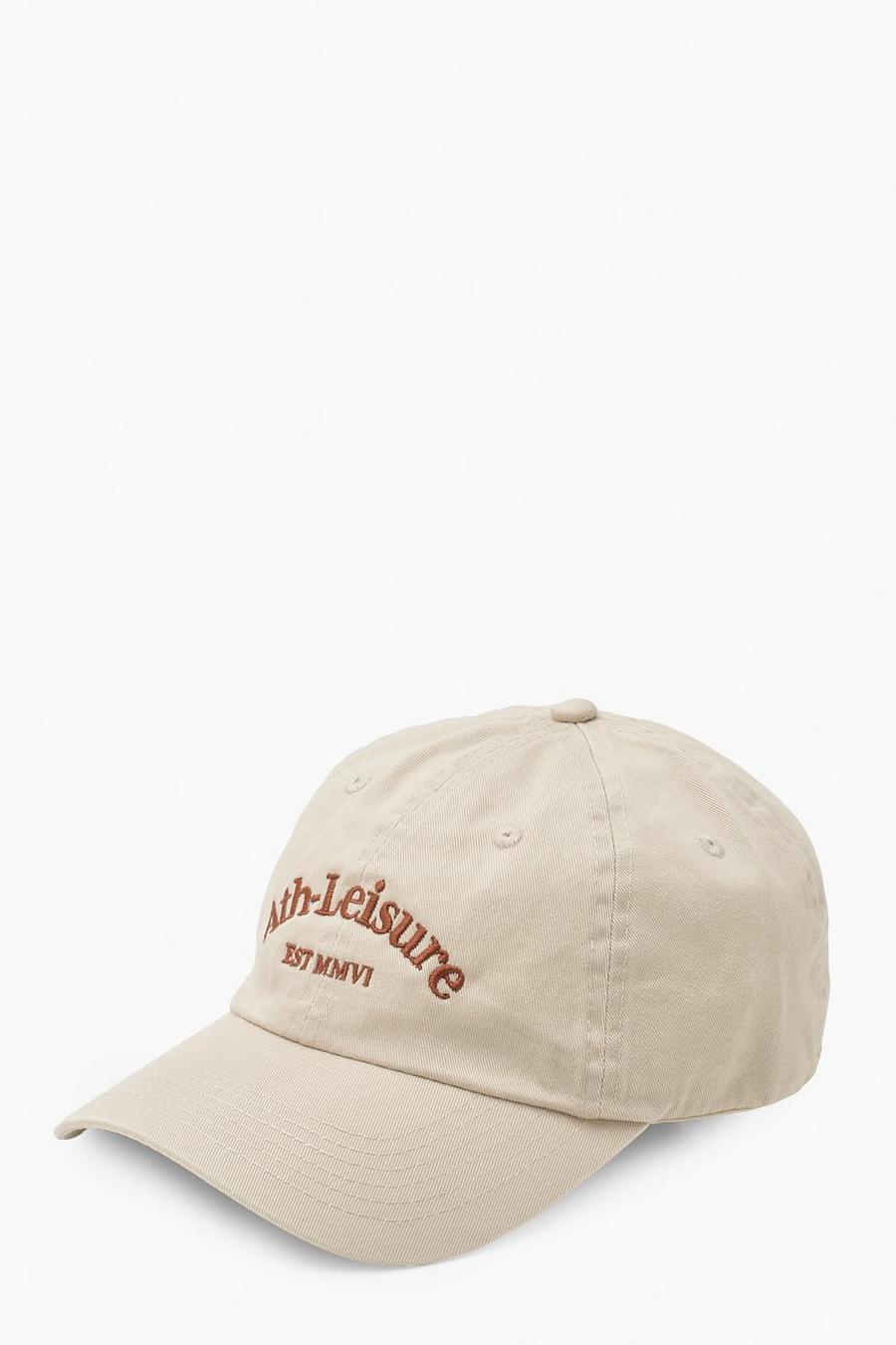 Beige Ath-leisure Unstructured Cap image number 1
