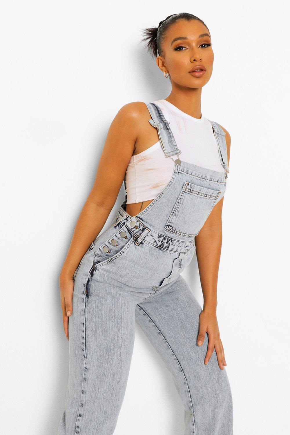 womens boyfriend fit dungarees