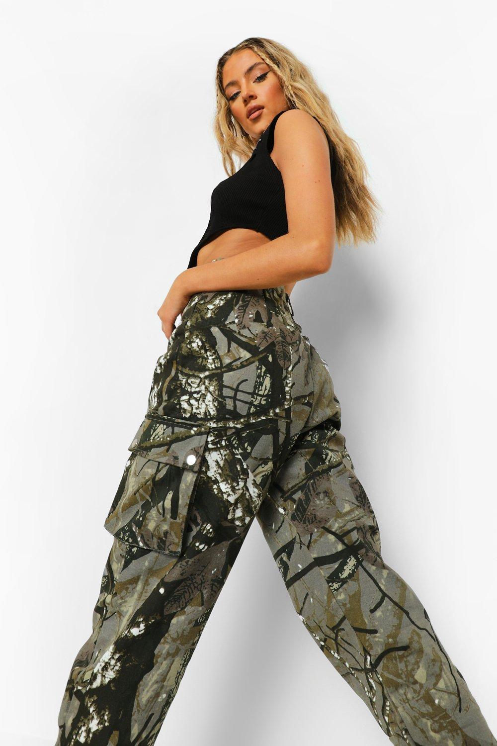 Camouflage print hot sale pants