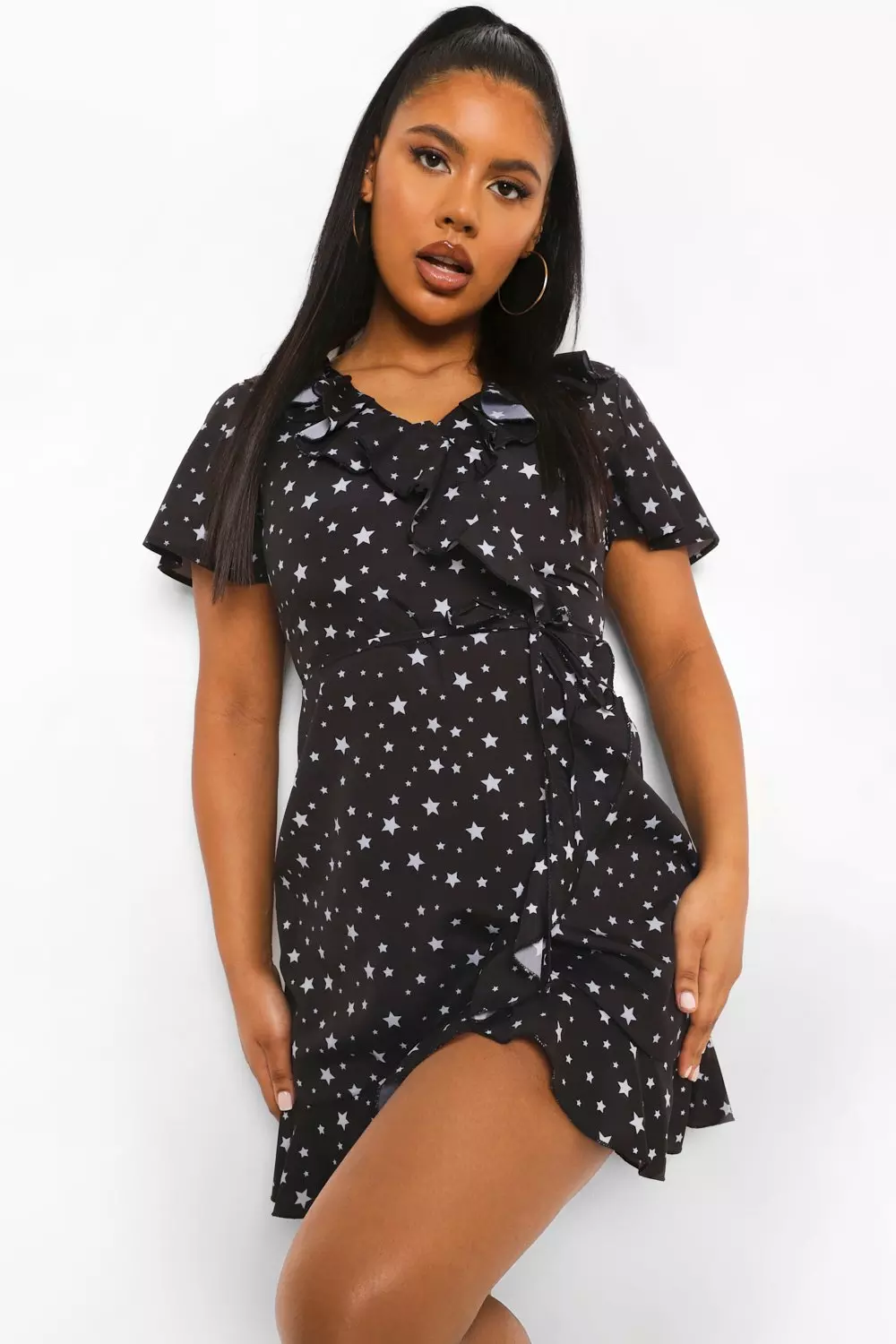 Boohoo discount constellation dress