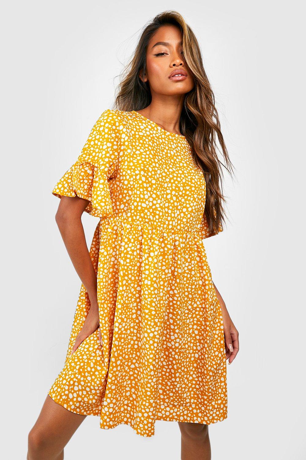 Yellow Dresses | Lemon & Mustard Dresses | boohoo USA