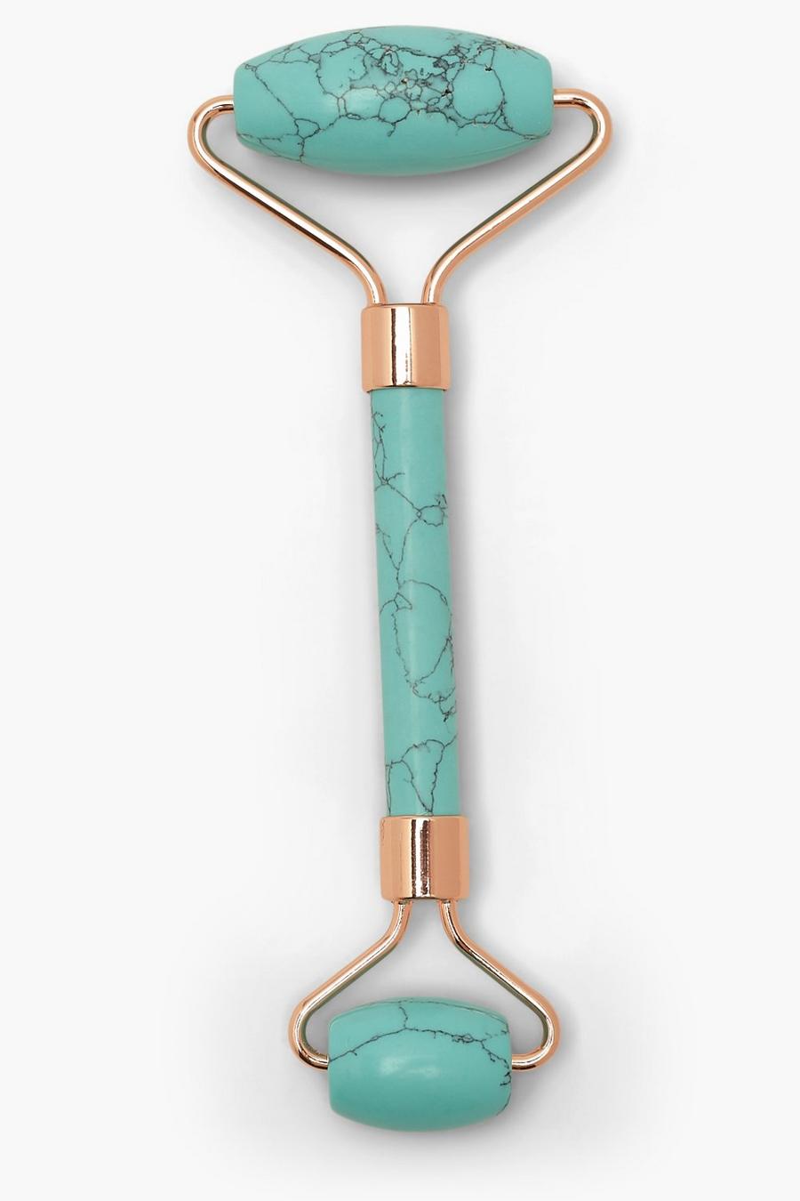 Teal Stone Facial Roller image number 1