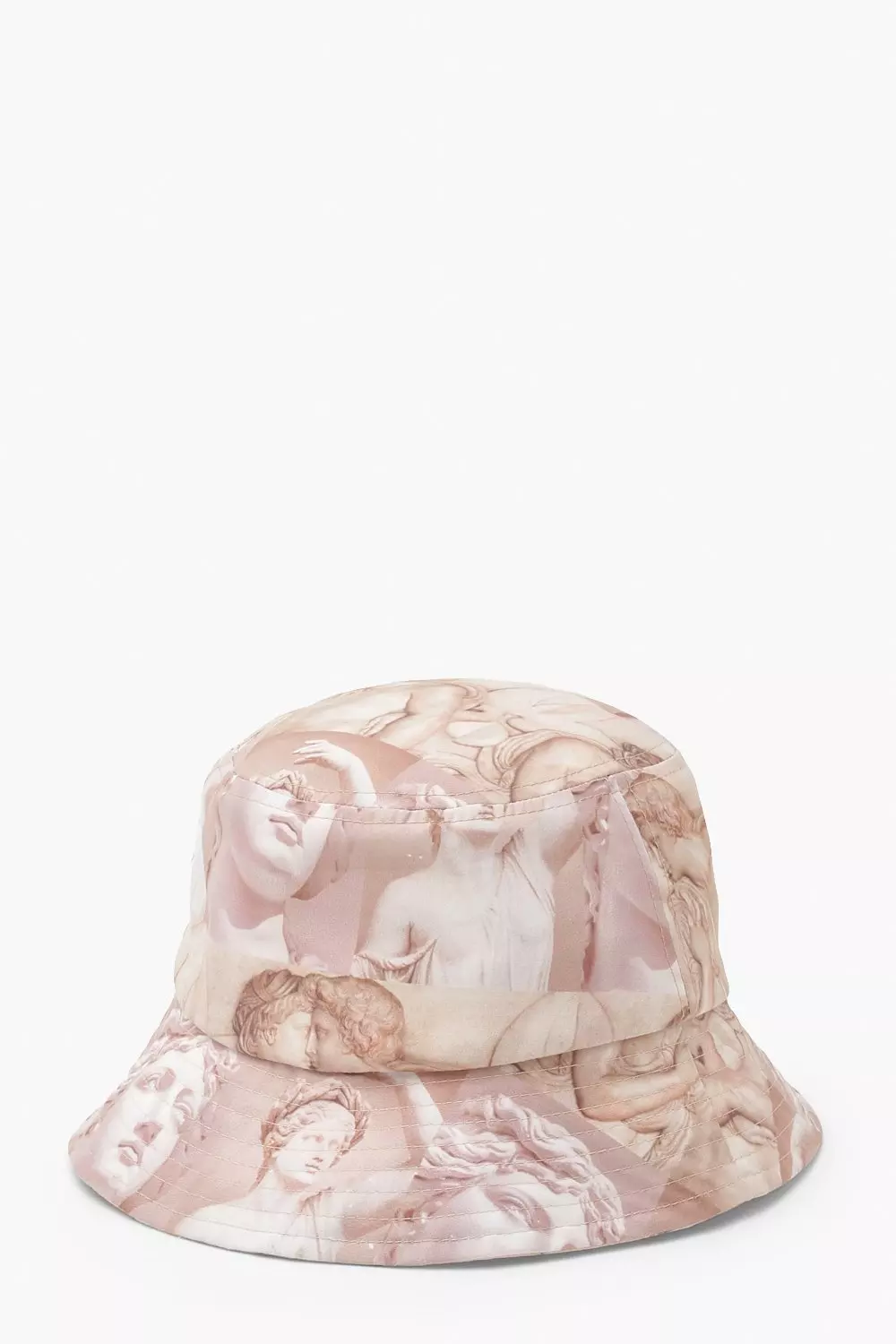 Grey Renaissance Print Bucket Hat alternative image