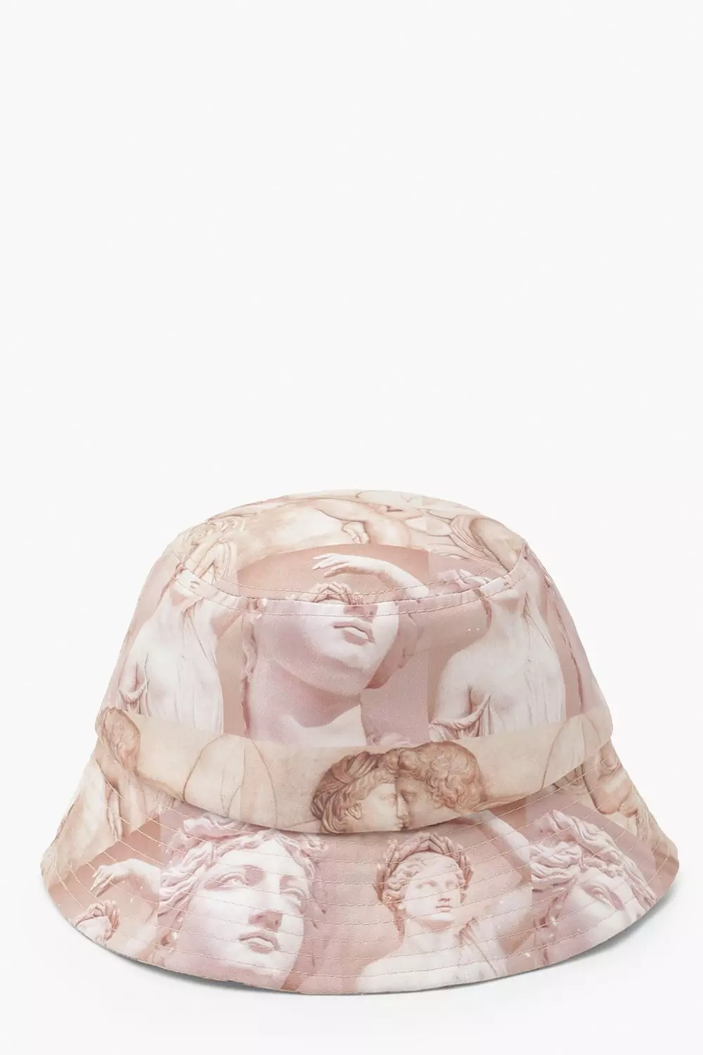 Grey Renaissance Print Bucket Hat alternative image