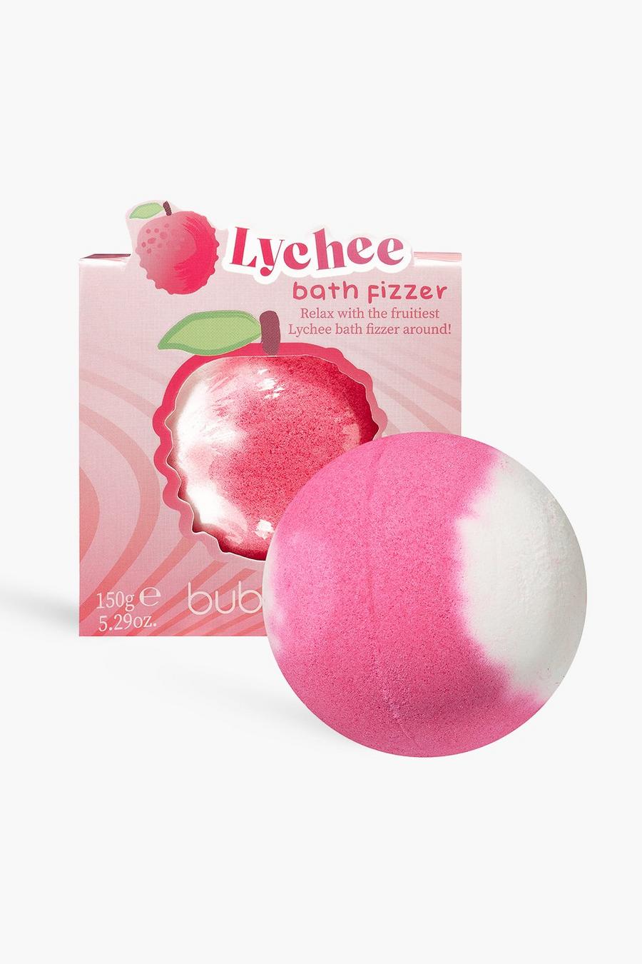 Pink Bubble T Bath Fizzer Lychee image number 1
