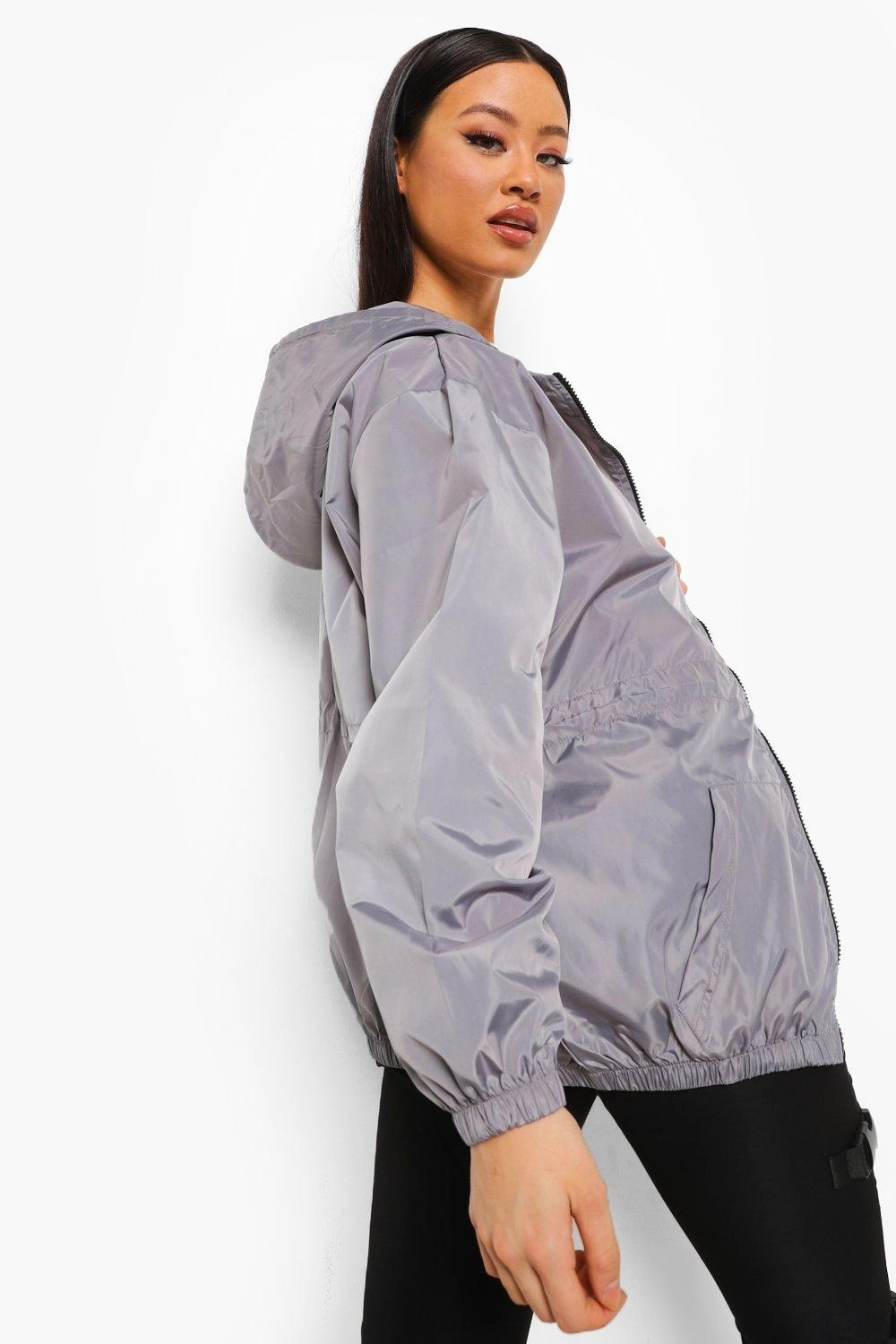 Windbreaker jacket shop womens boohoo