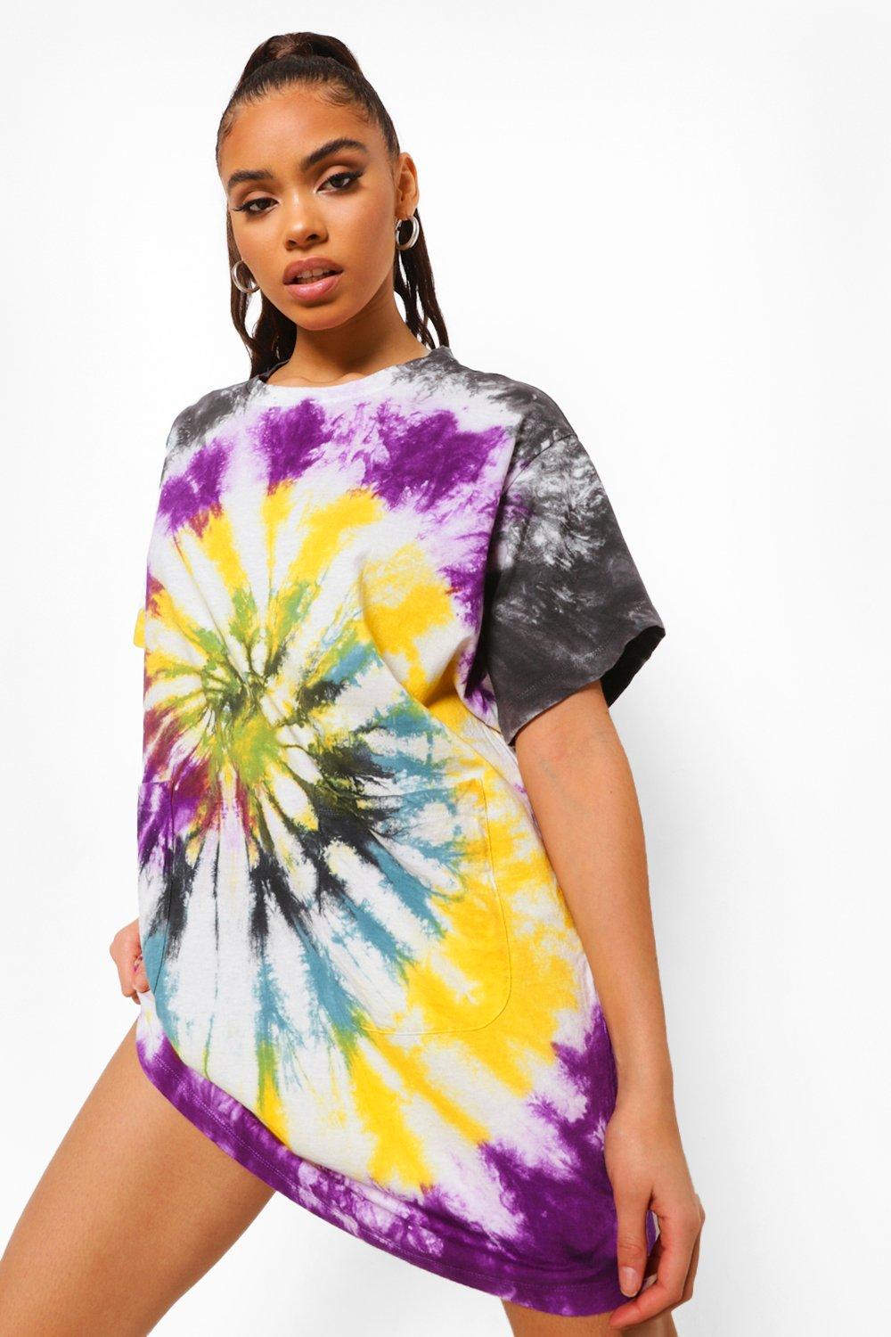 Tie Dye T-shirt Dress