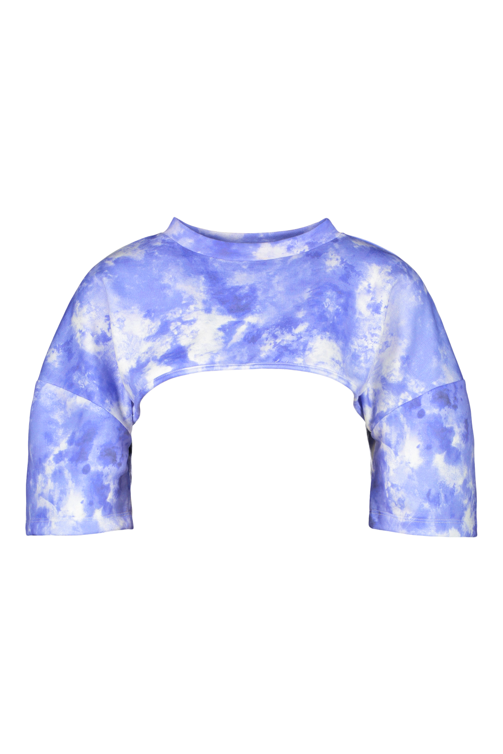 Lilac Tie Dye Super Crop Top