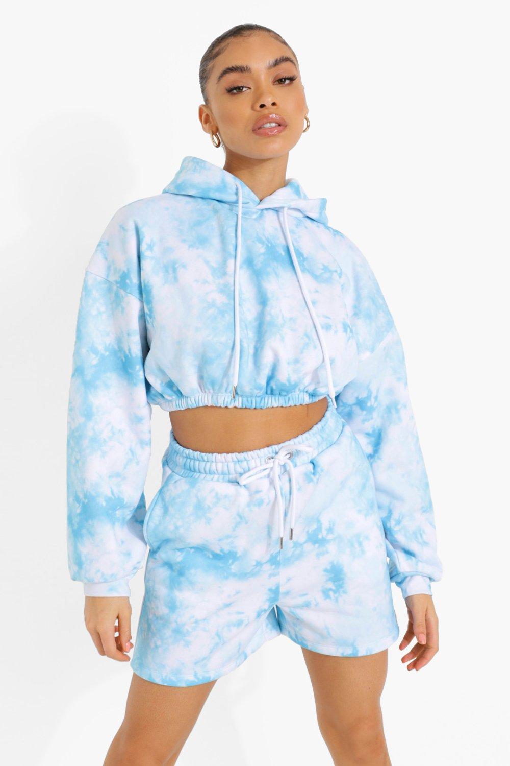 Boohoo cropped clearance hoodie