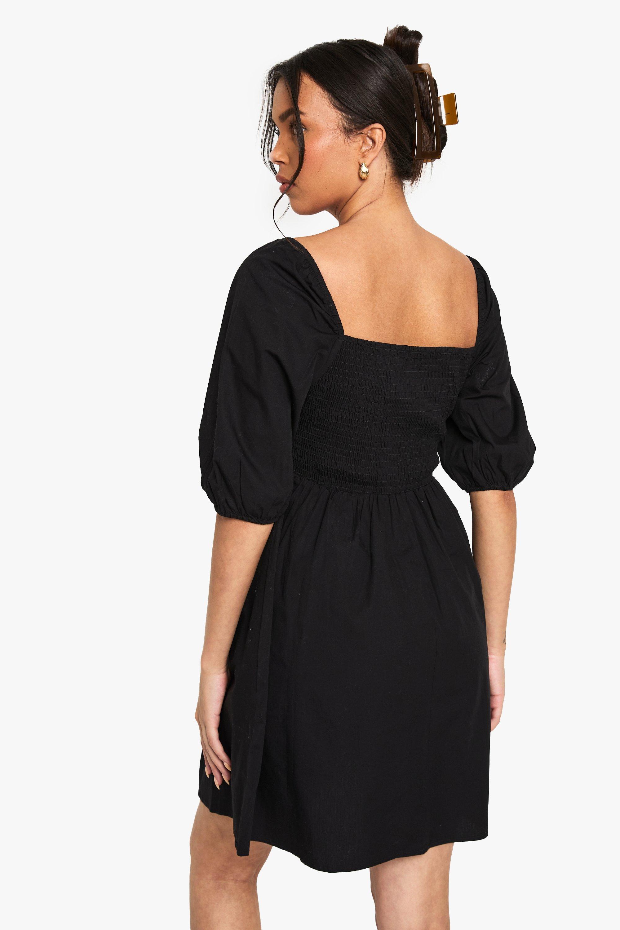 Black skater dress sales uk