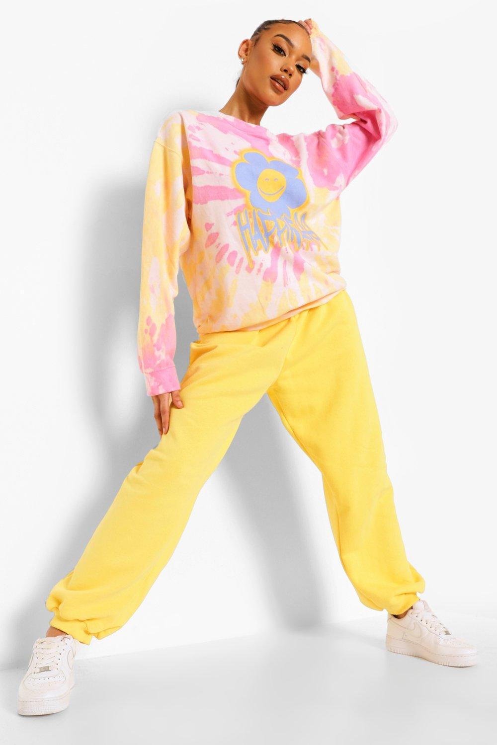 Daisy tie dye discount sweatpants