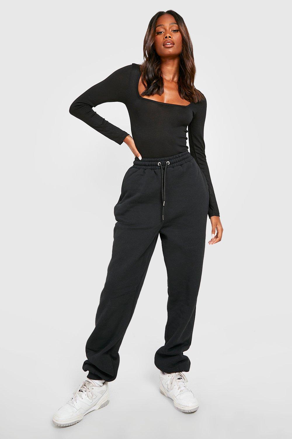 Black 2025 joggers boohoo