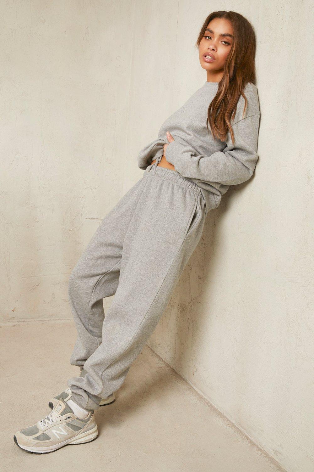 boohoo womens grey tracksuit