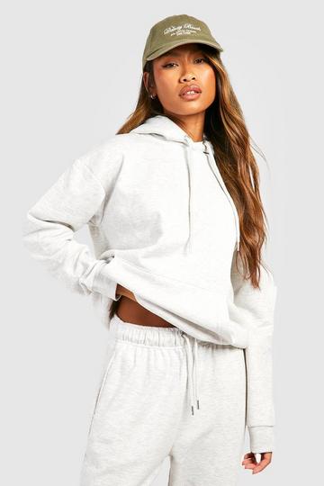 Basic Oversized Hoodie ash grey