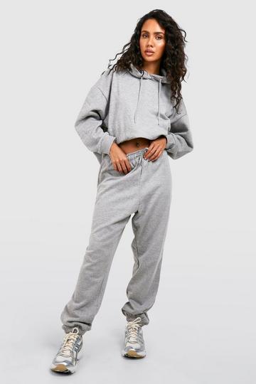 Basic Oversized Cuffed Joggers grey marl