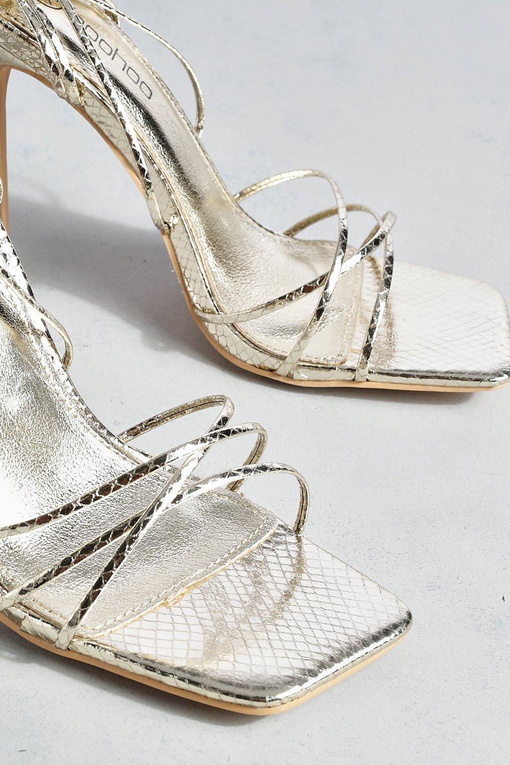 Boohoo on sale sandals heels