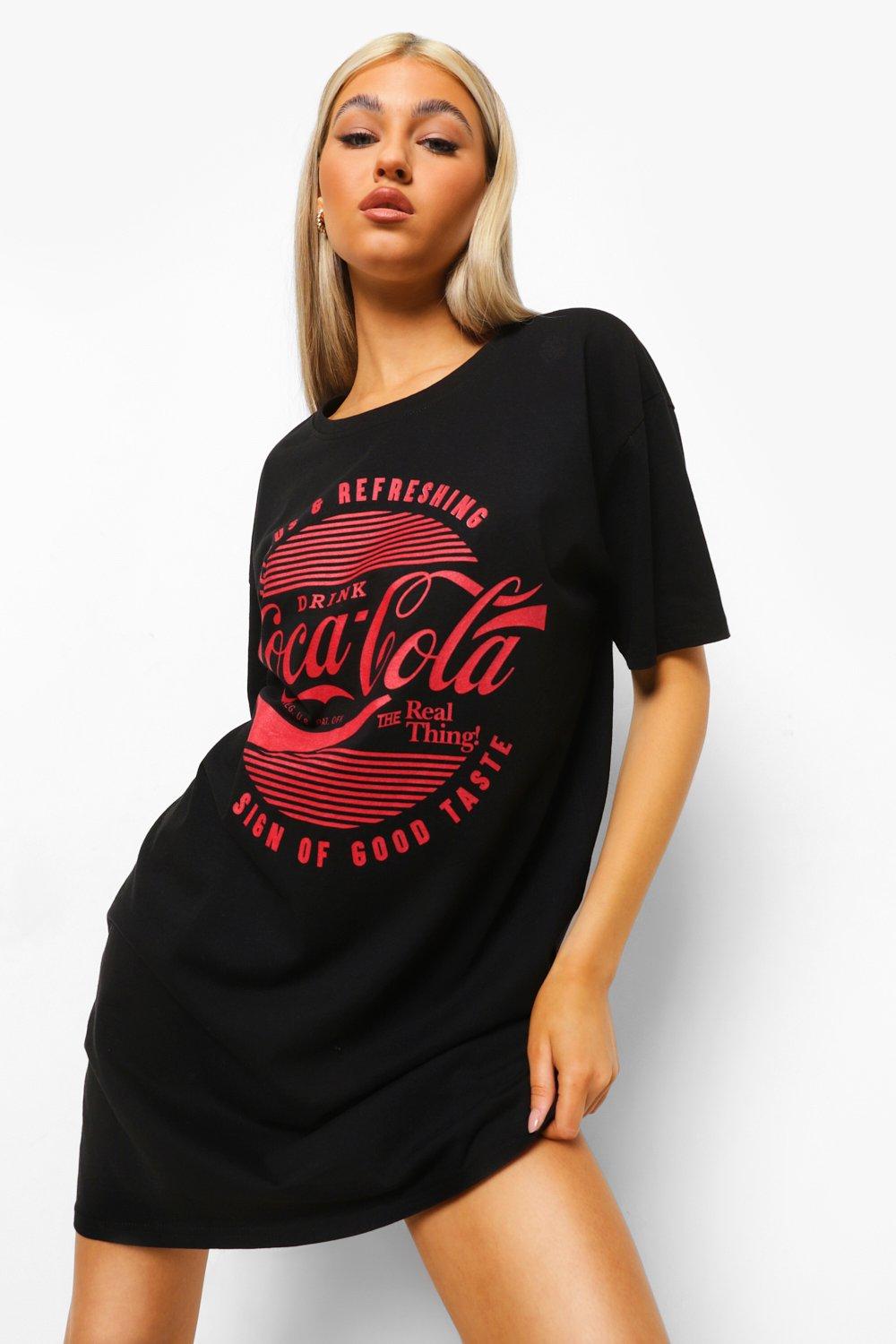 Coca cola t outlet shirt dress