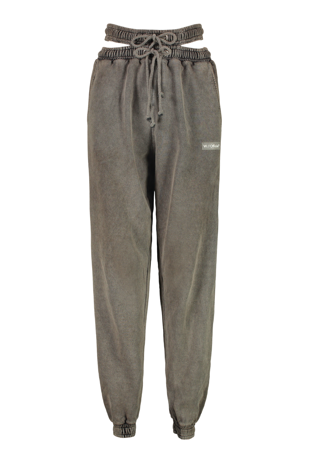 Relaxed Double Waistband Sweatpants