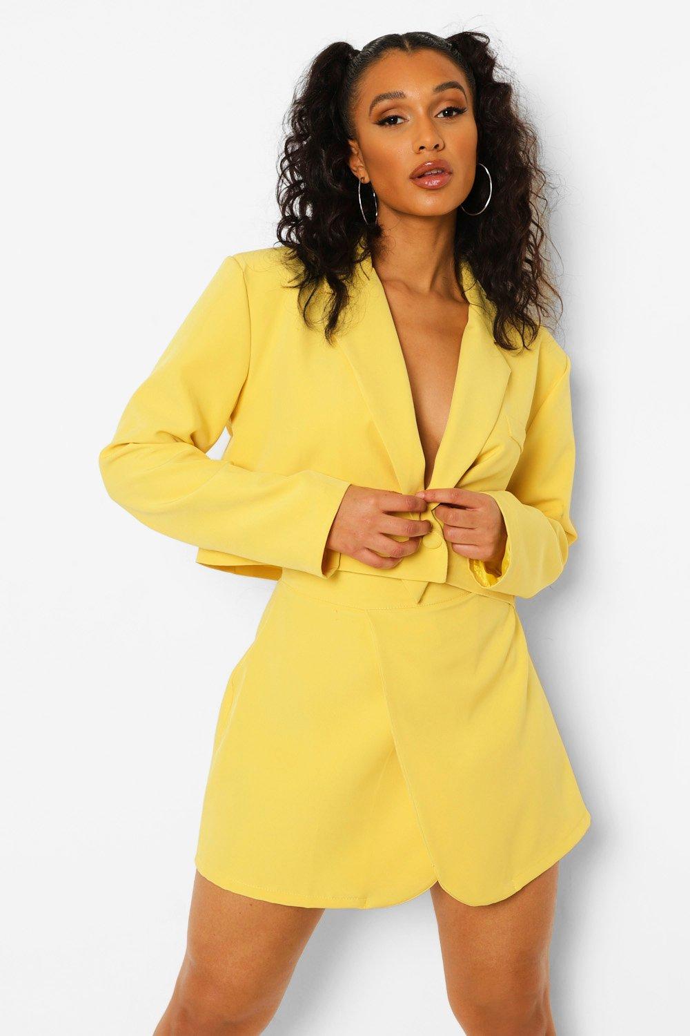 Yellow 2025 blazer uk