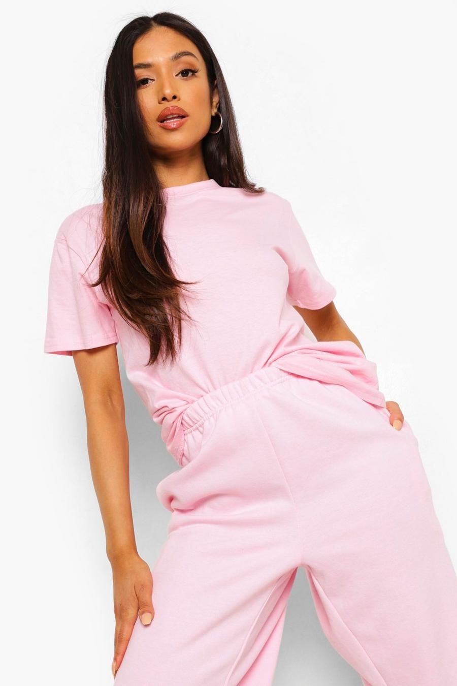 Light pink Petite Basic T-Shirt image number 1