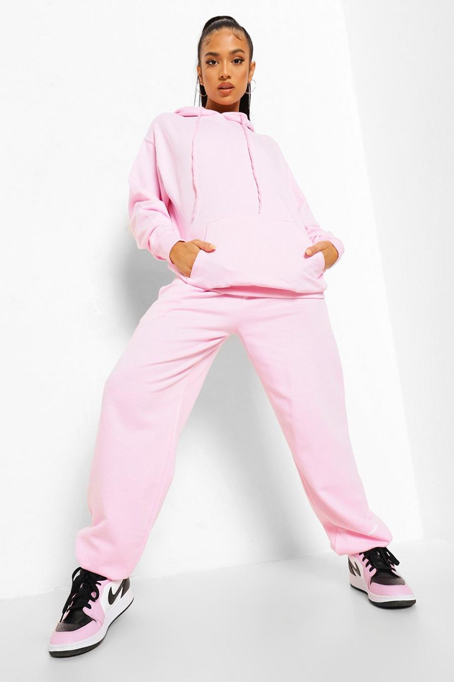 Light pink Petite Official Studio Joggers med tryck image number 1