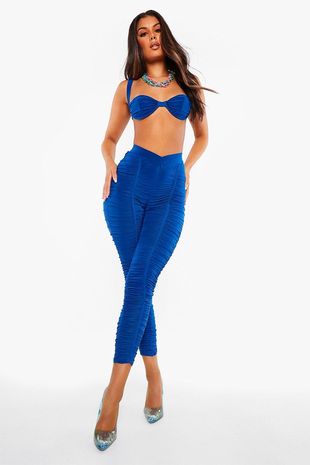 Ruched Cup Strappy Bralette