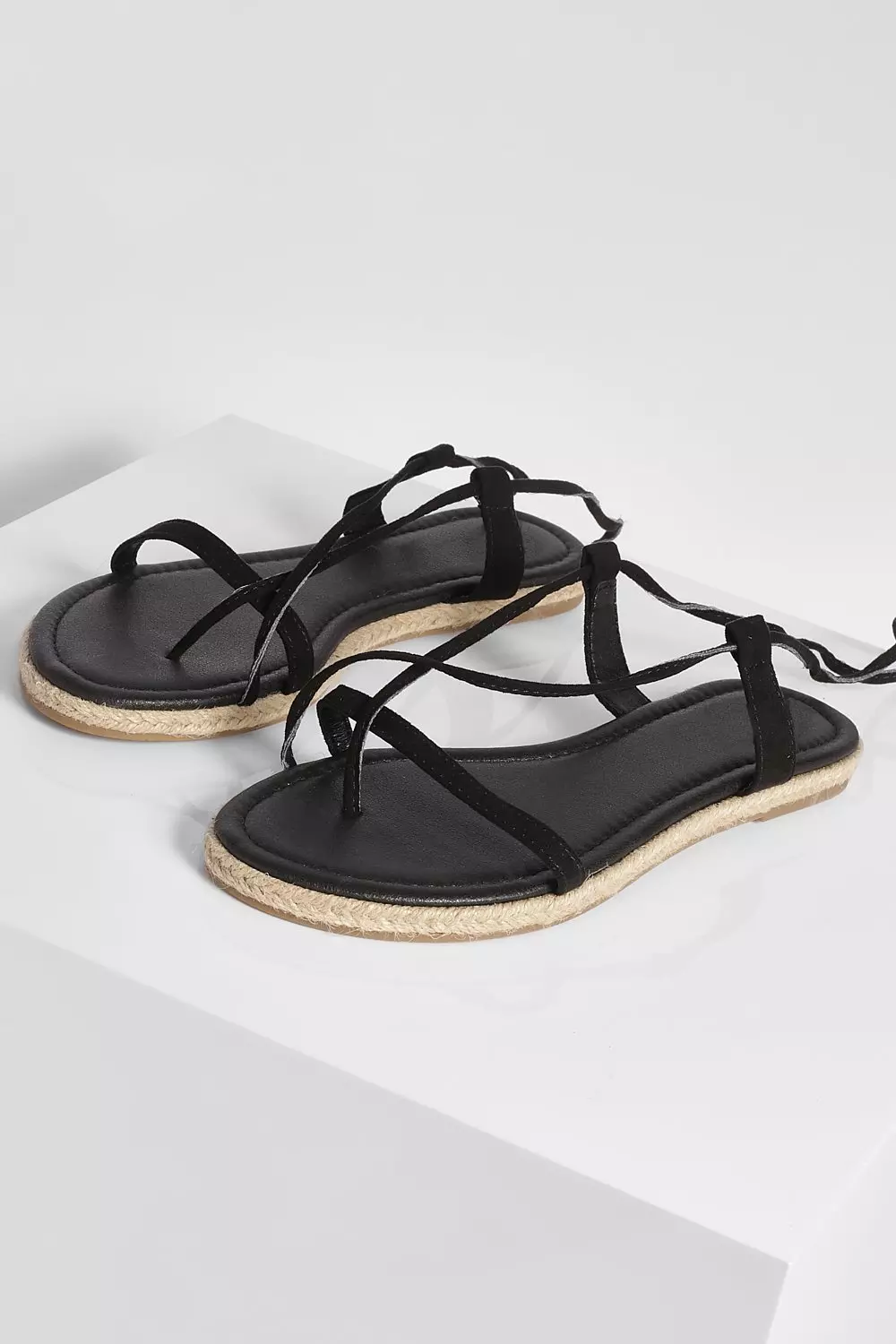 Black strappy espadrille online sandals