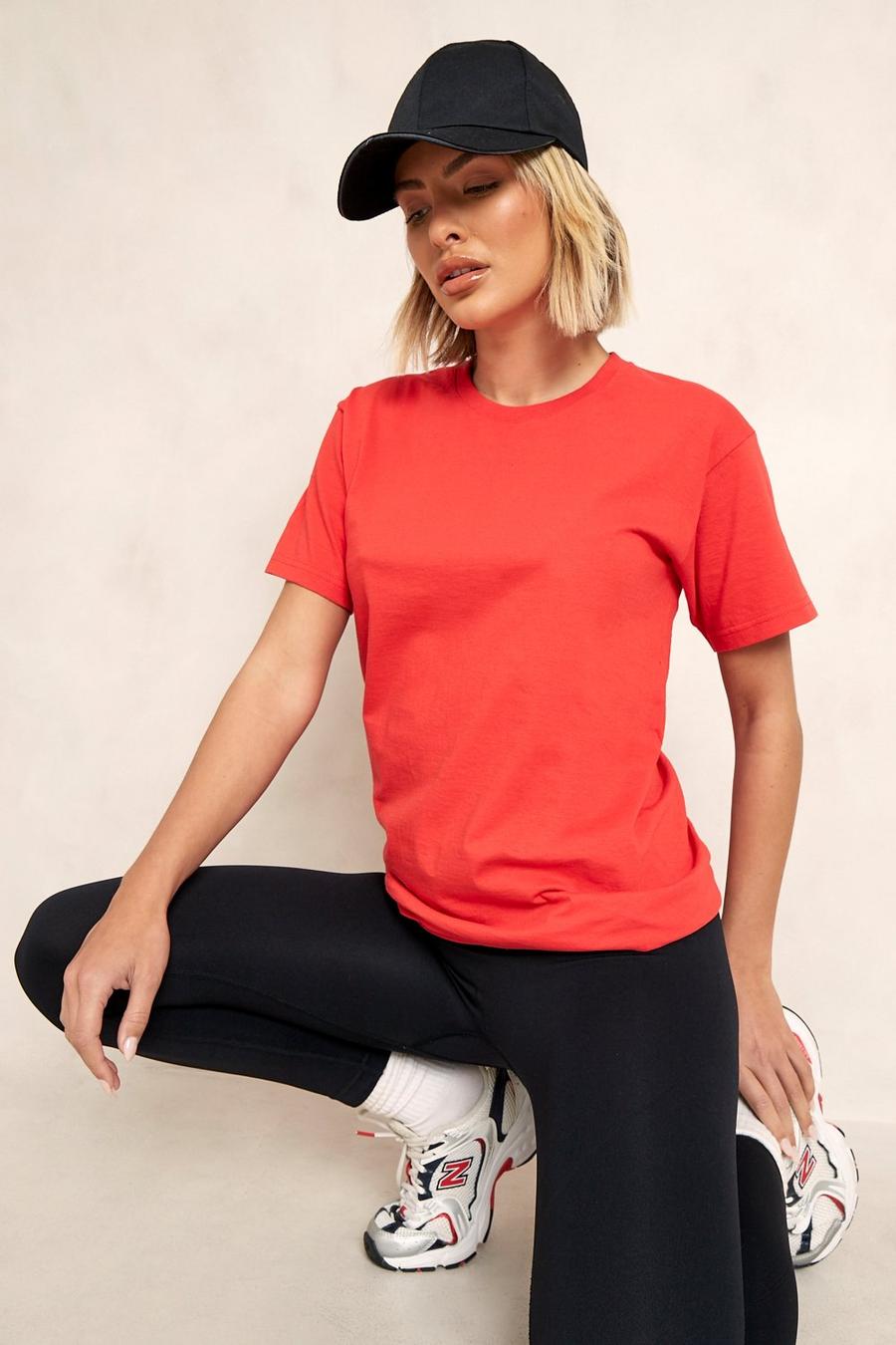T-shirt Basic, Red rosso