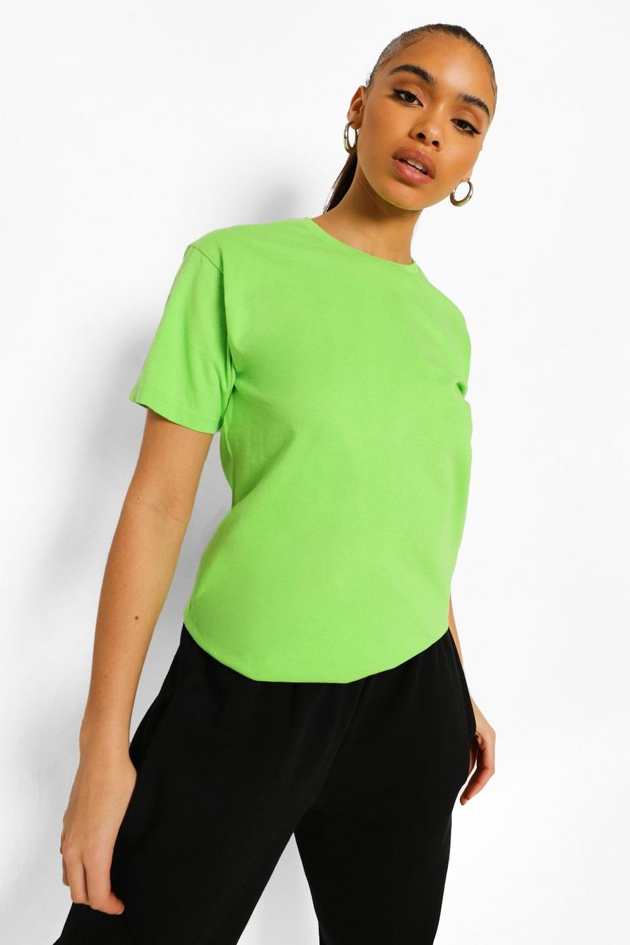 Lime Basic T-shirt image number 1