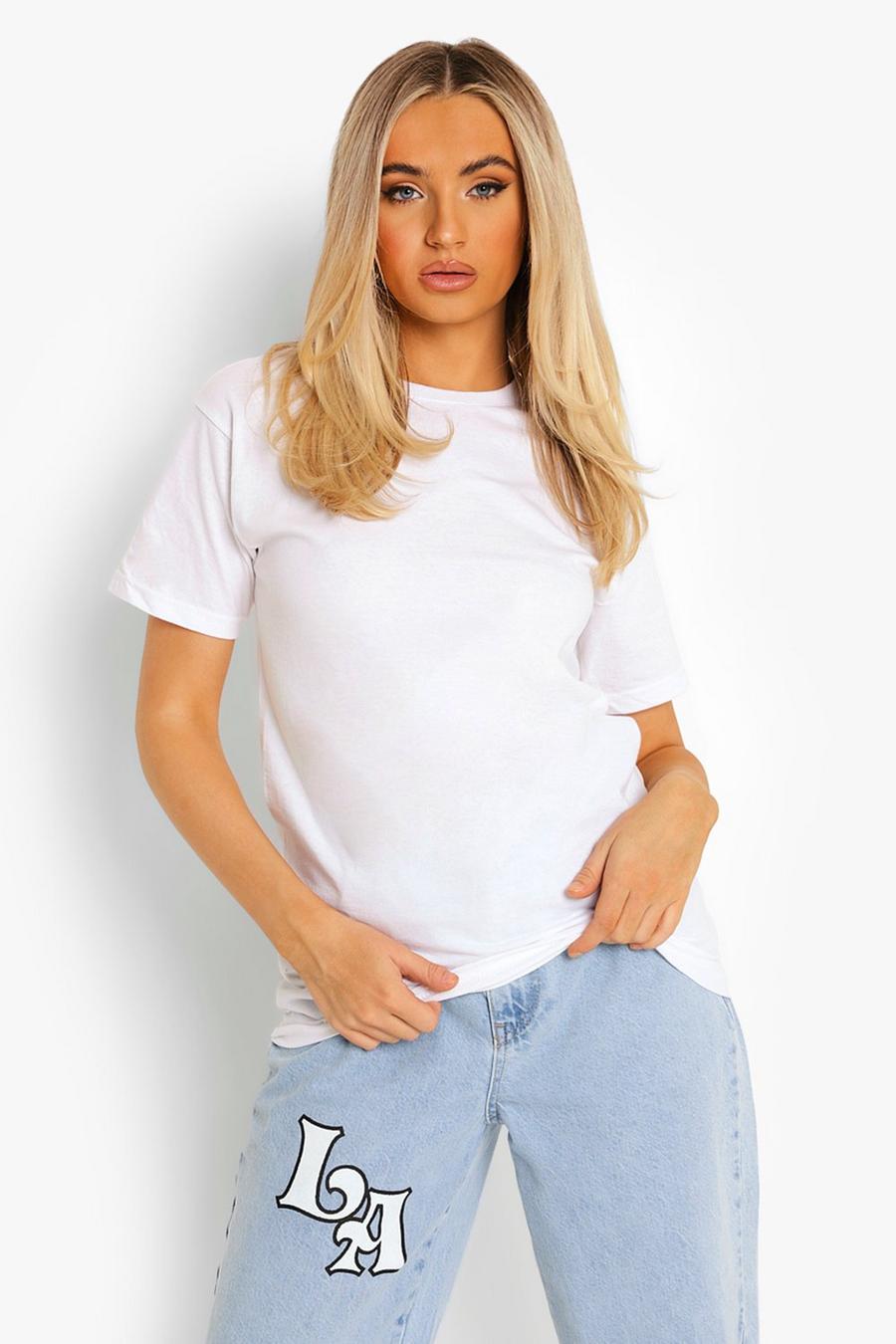 T-shirt basic, Bianco image number 1